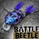 Lunkerhunt Battle Beetle Bait, Cobalt, 2.25in &amp; 5/8 oz, BEET02