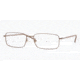 Luxottica LU 6545 Eyeglasses Styles - Brown Frame w/Non-Rx 53 mm Diameter Lenses, 3054-5317