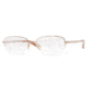 Luxottica Titanium LC 1397T Eyeglasses Styles Light Copper Frame w/Non-Rx 52 mm Diameter Lenses, 4030-5218