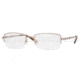 Luxottica Titanium LC 1421T Eyeglasses Styles - Light Copper Frame w/Non-Rx 52 mm Diameter Lenses, 4030-5219