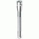 MagLite Mini 2 Cell AAA Incandescent Flashlight, Silver, Blister Pack, M3A106