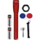 Maglite Mini Maglite Pro LED Flashlight Combo Pack, Red, SP2P03C