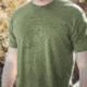 Magpul Industries Engineered CVC T-Shirt, Olive Drab Heather, Small, MAG1118-317-S