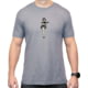 Magpul Industries Hula Girl CVC Graphic T-Shirts - Men's, Stone Gray Heather Cotton/Polyester Short Sleeve, Medium, MAG1117-041-M