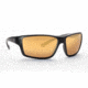 Magpul Industries Summit Sunglasses w/Polycarbonate Lens, Matte Black Frame, Bronze Lens w/ Gold Lens Mirror 250-028-023