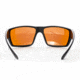 Magpul Industries Terrain Sunglasses w/Polycarbonate Lens, Matte Black Frame, Rose Lens w/ Blue Lens Mirror,  250-028-011