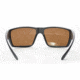 Magpul Industries Terrain Sunglasses w/Polycarbonate Lens, Matte Gray Frame, Bronze Lens w/ Gold Lens Mirror, 250-028-016