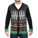 Magpul Industries Ugly Christmas Sweater Button Down, Krampus, Small, MAG1198-BLK-S