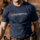 Magpul Industries Unfair Advantage Cotton T-Shirt, Navy, 3XL, MAG1114-410-3XL