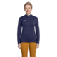 Mammut Aenergy ML Half Zip Pull Top - Womens, Marine/Black, Medium, 1016-01110-5975-114