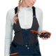 Mammut La Liste Pro HS Bib Pants - Womens, Marine/White, US 6, 1020-12820-5899-36-10