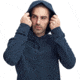 Mammut Logo ML Hoody - Mens, Peacoat Melange Prt3, Large, 1014-02140-50168-115