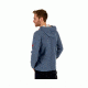 Mammut Mens Mammut Logo ML Hoody, Marine Melange-Dark Orange, XL, 1014-01381-50028-116