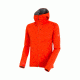 Mammut Mens Ultimate V SO Hooded Jacket, Dark Orange-Titanium Melange, Medium, 1011-00060-2165-114