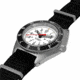 Marathon Arctic Steel Navigator w/ Date Automatic Unisex Watches, 41mm, Sapphire, Nylon Defstan Strap, Black, WW194030SS-0503