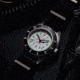 Marathon Arctic Steel Navigator w/ Date Automatic Unisex Watches, 41mm, Sapphire, Nylon Defstan Strap, Black, WW194030SS-0503