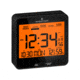 Marathon Atomic Desk Clock w/Backlight, Heat and Comfort Index, Black, CL030054-BK-00-NA