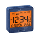 Marathon Atomic Desk Clock w/Backlight, Heat and Comfort Index, Blue, CL030054-BL-00-NA