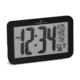 Marathon Atomic Wall Clock w/8 Time Zones and Stand, Black, CL030033-BK-00-NA