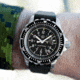 Marathon Canadian Grey Maple Leaf Divers Automatic Wristwatch, Stainless Steel, NSN 6645-21-558-0133, WW194006SS-0301