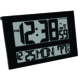 Marathon Commercial Grade Jumbo Atomic Wall Clock w/6 Time Zones, Black, CL030025-BK-00-NA