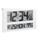 Marathon Commercial Grade Jumbo Atomic Wall Clock w/6 Time Zones, White, CL030025-WH-00-NA