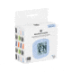 Marathon Compact Alarm Clock w/Temperature and Date, Blue, CL030058-BL-00-NA
