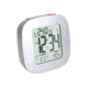 Marathon Compact Alarm Clock w/Temperature and Date, Graphite Gray, CL030058-GG-00-NA