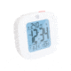 Marathon Compact Alarm Clock w/Temperature and Date, White, CL030058-WH-00-NA