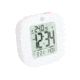 Marathon Compact Alarm Clock w/Temperature and Date, White, CL030058-WH-00-NA