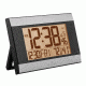 Marathon Digital Wall Clock w/Auto-Night Light, Graphite Gray CL030052GG