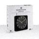 Marathon Jumbo Analog Wall Clock w/Auto-Night Light, Black, CL030057-BK-BK-NA