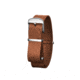 Marathon Leather Nato Watch Strap, 16mm, Dark Tan, WS-LDS-DTSS-16-11