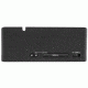 Marathon LED Alarm Clock w/Two USB Ports, Black CL030055BK