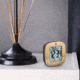 Marathon Small Compact Alarm Clock, Gold, 3in x 1in x 3in, CL030058-GD-00-NA
