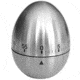 Marathon Stainless Steel Wind Up Egg Shaped Timer, Stainless Steel TI030014