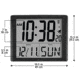 Marathon Super-Jumbo Atomic Digital Wall Clock w/7 inch Digits, Black CL030061BK