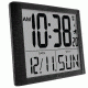 Marathon Super-Jumbo Atomic Digital Wall Clock w/7 inch Digits, Black CL030061BK