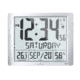 USED Marathon Super Jumbo Atomic Wall Clock with Full Date display and 7 Time Zones, Classic Black, LARGE, CL030061-GG-FD-NA, EDEMO1