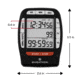 Marathon Triple Timer w/Clock Function, White, TI030007
