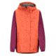 Marmot Girls PreCip Eco Jacket - Kids, Nasturtium/Purple Berry, Medium, 41010-Nasturt/PurpB-M-DEMO