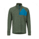 Marmot Hanging Rock 1/2 Zip - Mens, Crocodile/Moroccan Blue, Large, 42280-4966-L