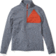 Marmot Hanging Rock 1/2 Zip Pullover - Mens, Steel Onyx/Picante, Large, 42280-1587-L