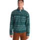 Marmot Heavyweight Drop Line Printed 1/2 Zip Top - Mens, Dark Jungle Nordic, Extra Large, M14975-22534-XL