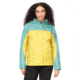 Marmot PreCip Eco Jackets - Womens, Limelight/Blue Agave, Small, 46700-22489-S