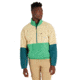 Marmot Retro Rocklin 1/2 Zip - Mens, Light Oak/Clover/Dark Jungle, Medium, M14609-23234-M