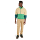 Marmot Retro Rocklin 1/2 Zip - Mens, Light Oak/Clover/Dark Jungle, Medium, M14609-23234-M