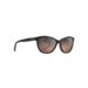 Maui Jim Canna Polarized Cat Eye  Sunglasses,Dark Tortoise,Maui Rose Lens RS769-10