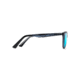 Maui Jim Cathedrals Polarized Classic  Sunglasses,Blue Black Stripe,Blue Hawaii Lens B782-03S