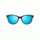 Maui Jim Cathedrals Polarized Classic  Sunglasses,Blue Black Stripe,Blue Hawaii Lens B782-03S